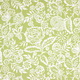 Ткань для гладких римских штор - цветочные узоры на светло-зеленоватом фоне